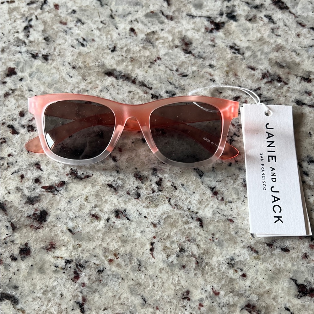 New - Janie and Jack Coral Sunglasses